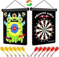 Magnetic Dart Board for Kids, Gift for Boys Birthday or Christmas, Included 12 Darts