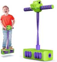 MindSprout Pogo Saurus | Foam Pogo Jumper for Kids 3, 4, 5, 6, 7, Years Old, Dinosaur Toys, Birthday for Boys or Girls up to 250Ibs, Pogo Stick, Indoor & Outdoor Toys, Kids Toys, 3 Year Old Toys