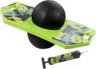 Flybar Pogo Trick Ball for Kids, Trick Bounce Board for Boys and Girls Ages 6+, Up to 160 lbs, Includes Pump, Easy to Carry Handle, Durable Plastic Deck Indoor, Outdoor Toy Pogo Jumper (Green Mean)