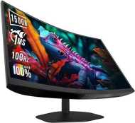 Sceptre Curved 24-inch Gaming Monitor 1500R DisplayPort HDMI X2 Eye Care 100% sRGB Build-in Speakers, 1ms 100Hz Machine Black 2024 (C248W-FW100T Series)