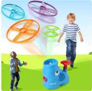 Outdoor Toys for Kids Ages 3-5: Elephant Butterfly Catching Game - Summer Outside Yard Activities Toddler Toy Age 4-6 Flying Disc Launcher Family Backyard Games Birthday Gifts 3 5 6 Year Old Girl Boys