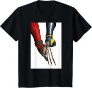 Marvel Studios Deadpool & Wolverine Claw Touch Poster T-Shirt