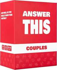 Answer This - Couples Games - How Well Do You Know Your Partner? - Relationship & Conversation Card Game for Date Night or a Party - Cool Anniversary & Valentine Gift Idea