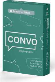 FAMILYLIFE New Convo Cards Family Version — Building Relationships with Conversation Games — Family Board Games for Family Night — Family Games Playing Cards