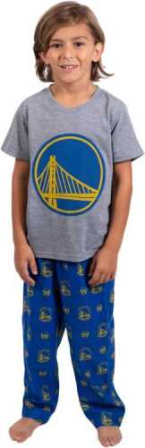 Ultra Game NBA Boys 2 Piece Tee Shirt & Lounge Pants Pajama Set (Sizes 4-20)