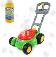 Bubble-N-Go Deluxe Toy Bubble Lawn Mower with 4 oz Bubble Solution | No Batteries Required | Amazon Exclusive - Maxx Bubbles
