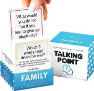 200 Family Conversation Cards - Questions to Get Everyone Talking & Building Relationships - Fun Family Games for Kids and Adults - Get to Know Each Other Better for Family Game Night or Road Trip